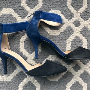 Black and Blue BCBG heels